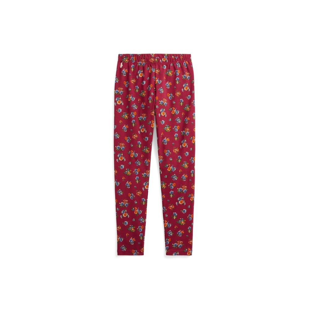 Polo Ralph Lauren Big Girls Floral Stretch Jersey Leggings - Beatrice Floral - L